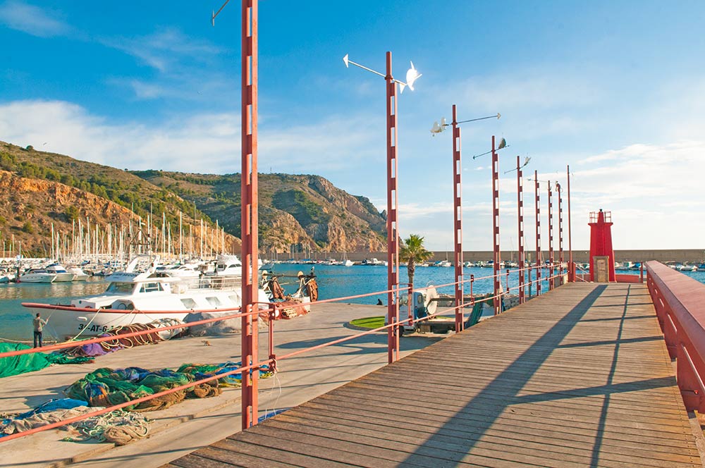 Javea A Popular Seaside Town On The Mediterranean Coast Between